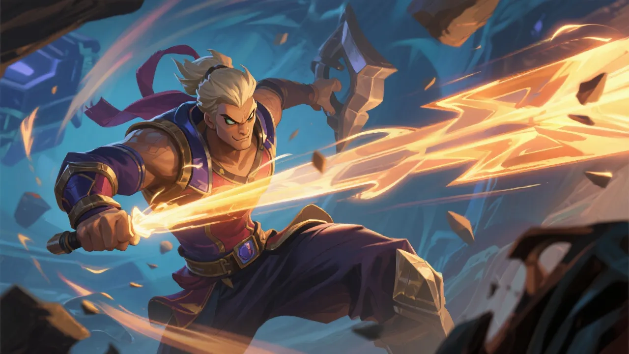 游戏战斗演示示意图